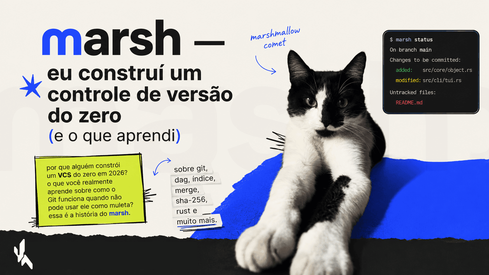 marsh — um VCS construído do zero em Rust